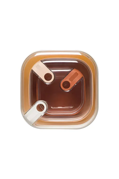 CooknKeep Pull Box Square Storage Container Set Sunrise