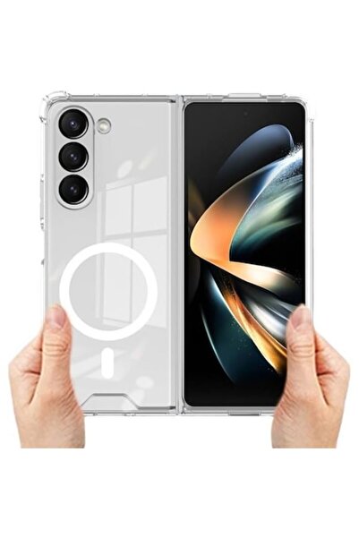 SOHO Protective Case for Samsung Galaxy Z Fold6, MagSafe, TPU, Transparent