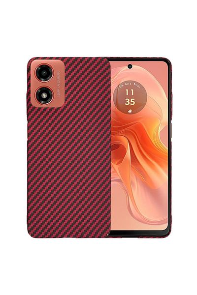 Tim Protective Case for Motorola Moto G04/Moto G04s/Moto G24/Moto E14, Timacontech, Hard Plastic, Elegan