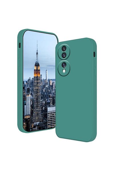 SOHO Protective Case for Honor 70, Liquid Silicone, with Interior Microfiber, Drop Protection, Wireless C