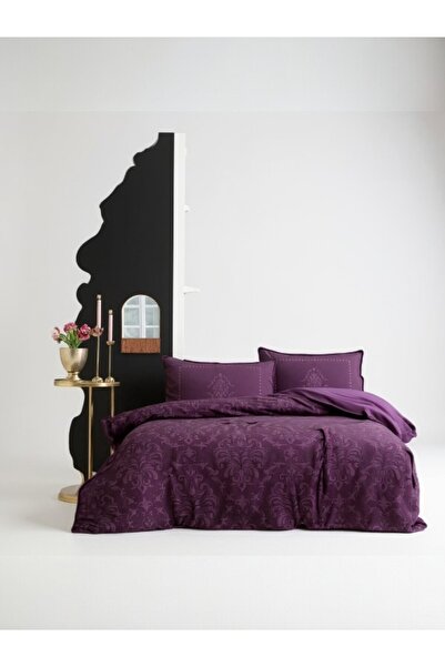 Özdilek Soft Life Clasurol Double 100% Cotton Satin Duvet Cover Set