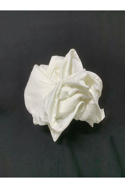 Yiğit Kumaş White Single Jersey Fabric, Piece 120X180 cm