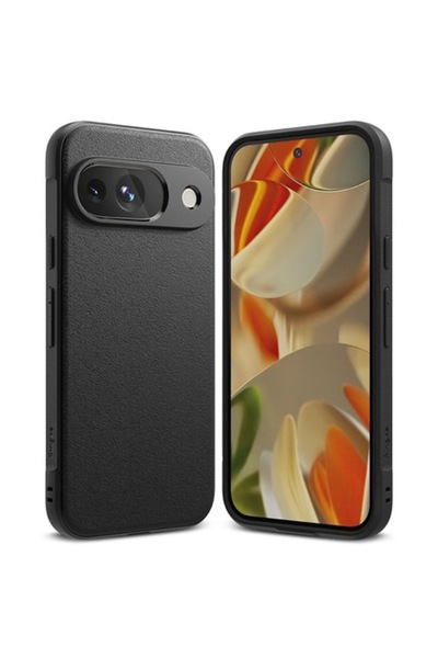 Tim High-Protection Case for Google Pixel 9, Timacondesign, F52, Thermoresistant Plastic, Intense Dark