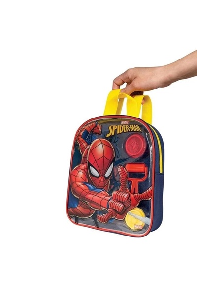 divendi-ro Spiderman Plasticine Set, with 4 Containers and 5 Accessories, 3 years+, 23x5x24 cm