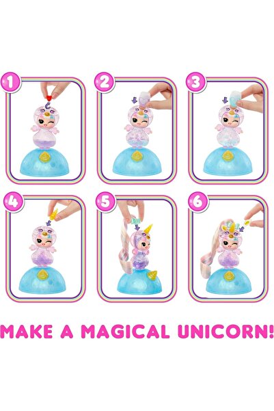 L.O.L. SURPRISE Lol Surprise Unicorns Tots – Magic Unicorn Doll, Lava Lamp Effect, Real Hair Toy Doll