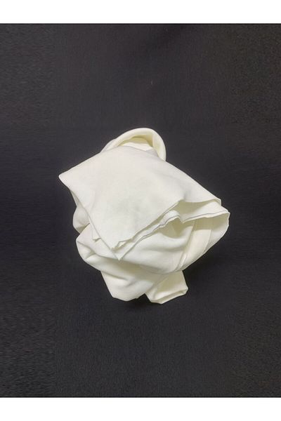Yiğit Kumaş Ecru Interlock Fabric, Piece 100X200 cm