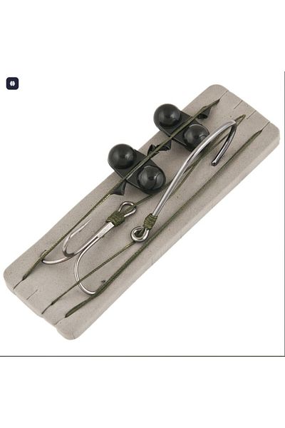 FishEdge Catfish fishing rig, 5/0 anchor, 8/0 hook, two rattles, textile line