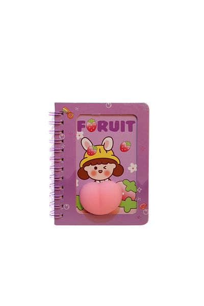 BALCI HEDİYELİK Notepad small size spiral beaded po-pofter (1 piece)