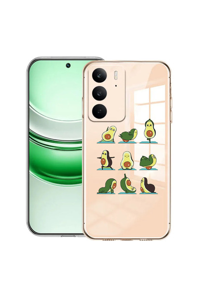 bestcase Carcasă transparentă din silicon pentru Realme C71, Avocado Yoga, 20...