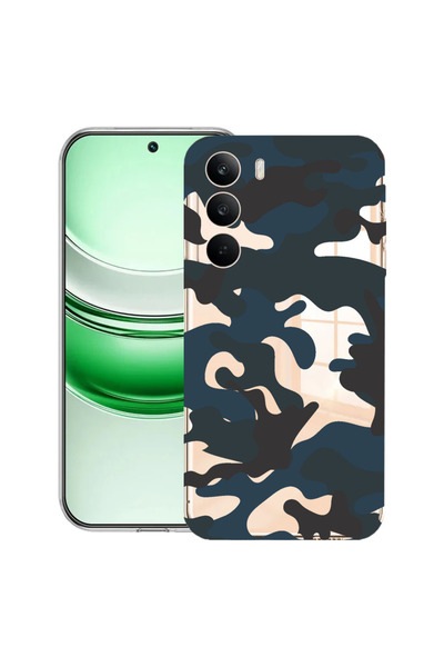 bestcase Carcasă transparentă din silicon pentru Realme C71, camuflaj, 204114...