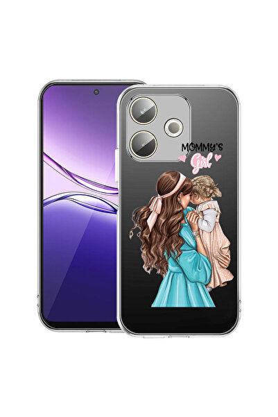 bestcase Carcasă transparentă din silicon pentru OPPO A5 Pro 5G, Mommy's Girl...