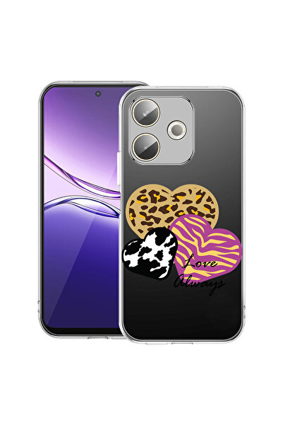 bestcase Carcasă transparentă din silicon pentru OPPO A5 Pro 5G, Love Always,...
