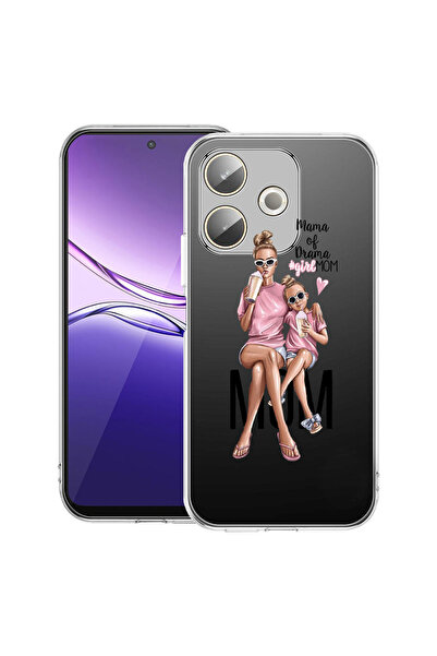 bestcase Διαφανής θήκη σιλικόνης για OPPO A5 Pro 5G, Κορίτσι Μαμά Μαμά του Δρ...