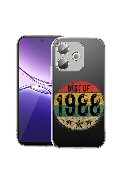 bestcase Carcasă transparentă din silicon pentru OPPO A5 Pro 5G, Best Of 1988...