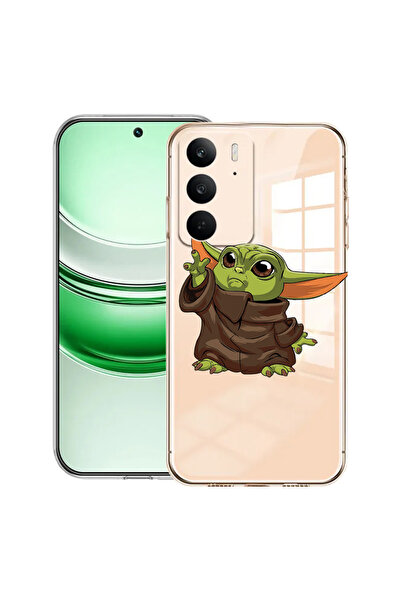 bestcase Прозрачен силиконов калъф за Realme C71, Бебе Йода, 2041144 T 1635