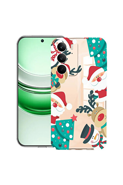 bestcase Διαφανής θήκη σιλικόνης για Realme C71, Χριστούγεννα, 2041144 T 338