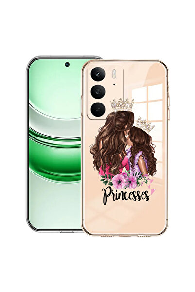 bestcase Carcasă transparentă din silicon pentru Realme C71, Princesses Gril ...