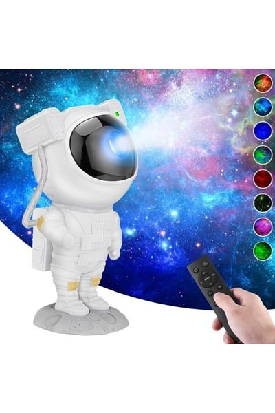 DAR Astronaut Projector with Galaxy and Star Effect – with Remote Control and Timer