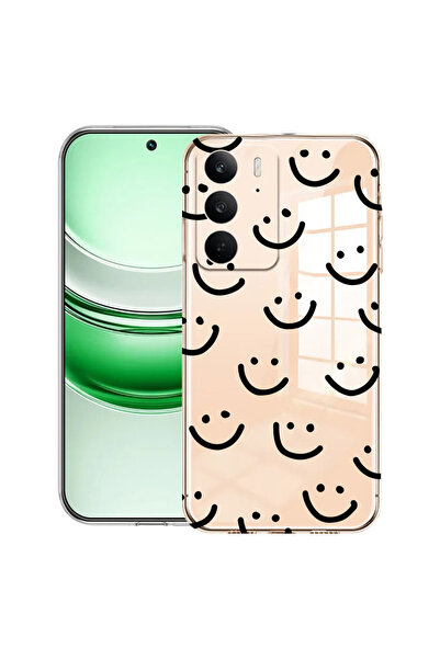 bestcase Carcasă transparentă din silicon pentru Realme C71, Smiley, 2041144 ...