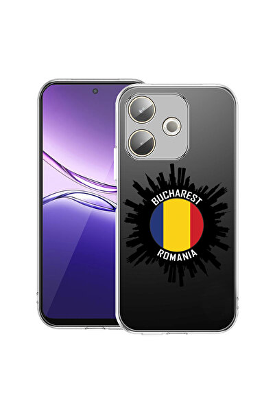 bestcase Husă transparentă din silicon pentru OPPO A5 Pro 5G, București Român...