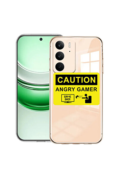 bestcase Carcasă transparentă din silicon pentru Realme C71, Angry Gamer, 204...