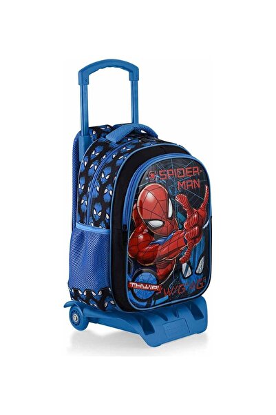 SPIDERMAN ÇEKÇEKLİ İLKOKUL ÇANTASI SALTO TECH