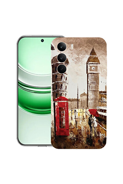 bestcase Carcasă transparentă din silicon pentru Realme C71, Londra, 2041144 ...