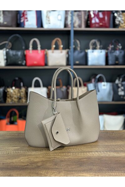 VICTORIA SHINE Hand-Holding Wallet Bag 3107 Sand