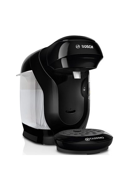 Bosch Tassimo Style TAS112E Espresso Machine, 1400W, 0.7l, Self-cleaning, capsules, Black