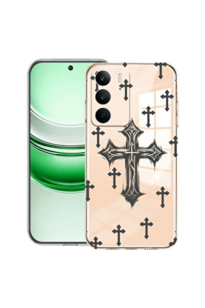 bestcase Carcasă transparentă din silicon pentru Realme C71, Cross, 2041144 T...