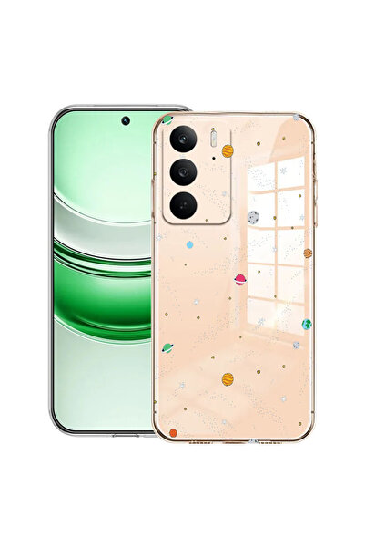 bestcase Carcasă transparentă din silicon pentru Realme C71, Univers, Planete, 2041144 T 470