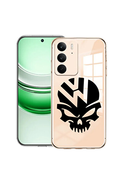 bestcase Carcasă transparentă din silicon pentru Realme C71, VW Skull, 204114...