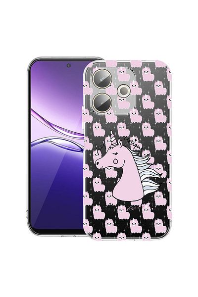 bestcase Clear Silicon Case For OPPO A5 Pro 5G, Unicorn - I Feel Unique, 2042415 T 521
