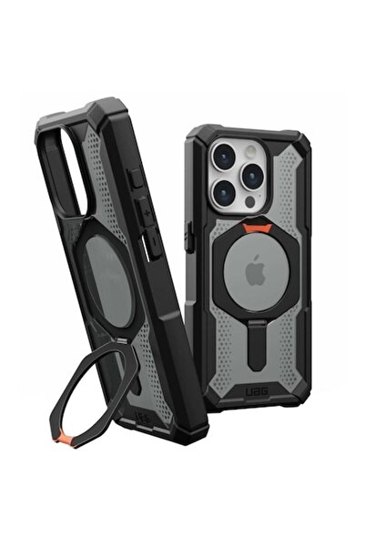 UAG Carcasă Y57 pentru iPhone 15 Pro, Policarbonat, Negru/Portocaliu