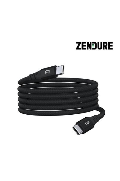 Zendure 1 Meter Magnetic Type-C to Type-C Cable - Black