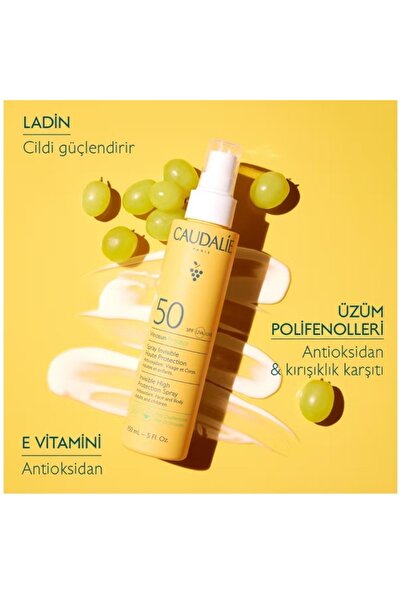 Caudalie Vinosun Protect Yüksek Koruma Sağlayan ve Bariyer Oluşturucu SPF50+ ...