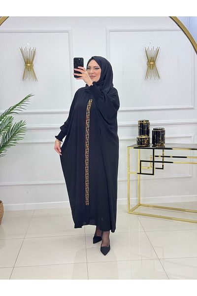 Valens Butik Women's Hijab Ferace Medine Silk
