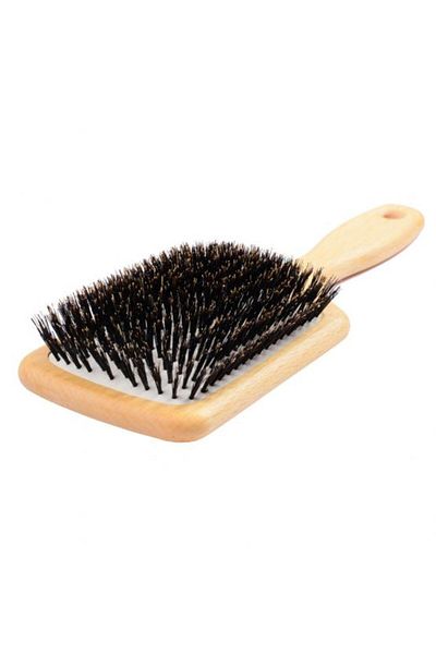 paletta Large Rectangular Brush for Long Hair with Boar Bristles