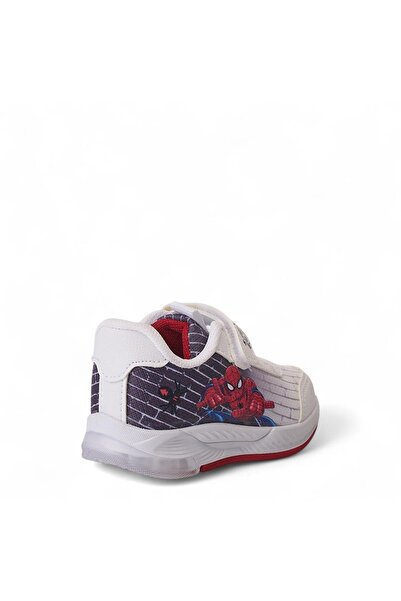 SPIDERMAN 05 Baby Boy White Lighted Sneaker