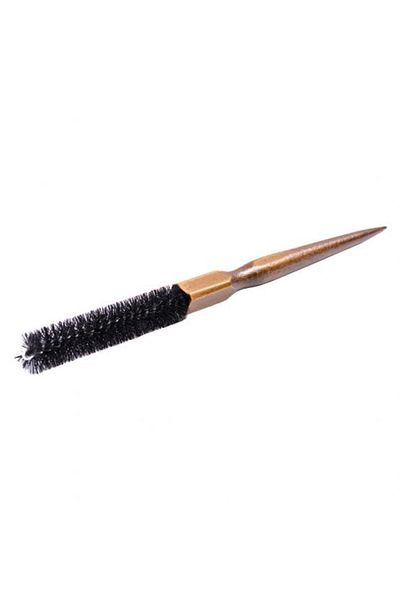 Curly Round Brush for Styling Short Hair with 18mm Boar Bristles