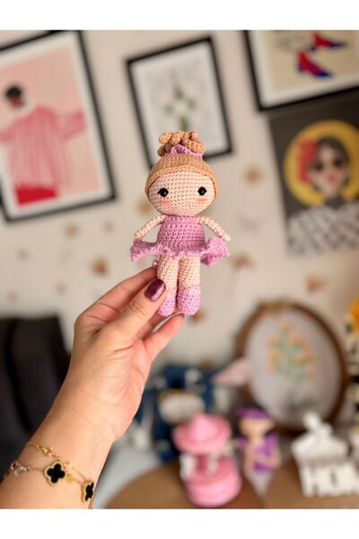 ev atölyem amigurumi küçük kız
