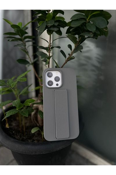 GENERAL Apple iPhone 12 Pro Case – Shockproof Silicone Case, Kickstand Grip, Camera Protection, Slim Fit.