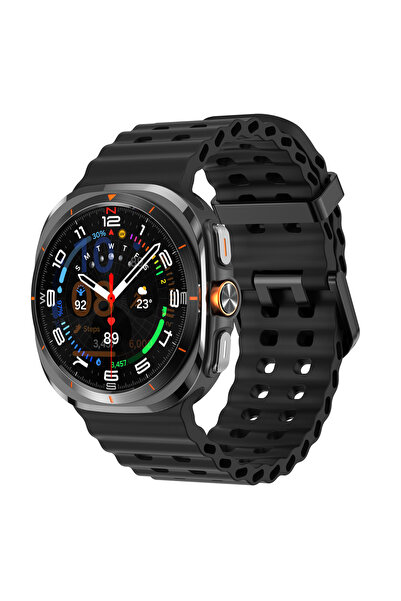 Nextron Samsung Galaxy Watch 7 Ultra 47mm Uyumlu A+Kalite Ayarlanabilir Yumuş...