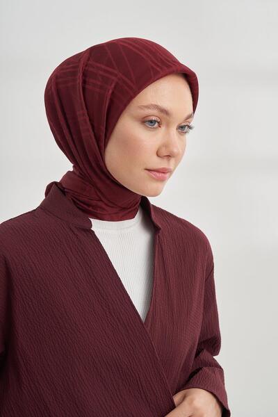 ARMANDA ΙΤΑΛΙΚΟ ΚΑΛΥΜΜΑ ΜΕ ΣΧΕΔΙΟ ΖΑΚΑΡ ΜΕ ΡΙΓΕΣ - ΜΠΟΡΔΟ