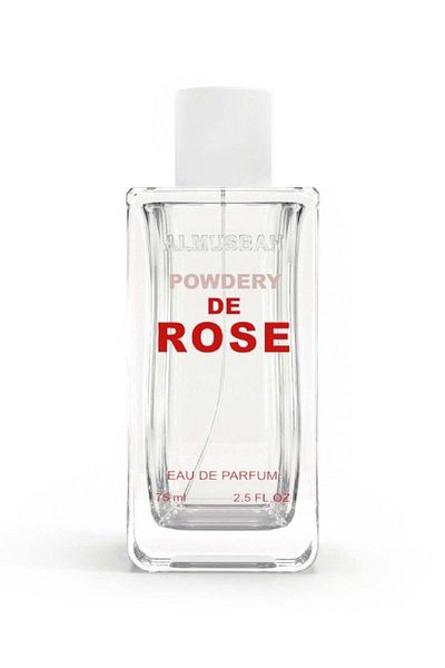 AL MUSBAH Rose Powder Perfume 75ml
