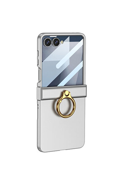 REDz Accessories Carcasă Smart Grip pentru Samsung Galaxy Z Flip 7, inel de s...