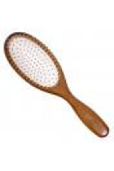 Keller Oval Brush for All Hair Types with Steel Bristles