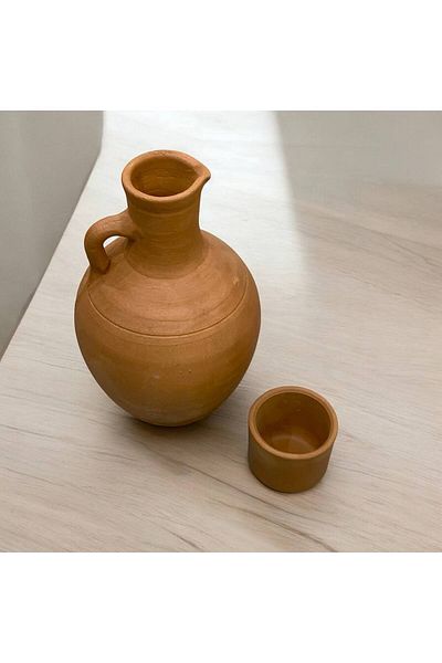 MAZPRO 1 liter of clay pottery drink from the city's soil