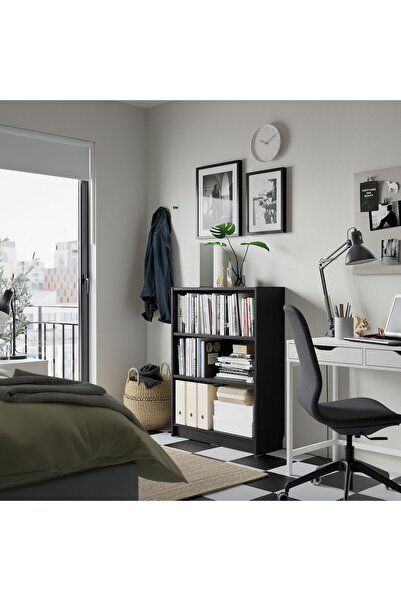 IKEA kitaplık, venge, 80x28x106 cm