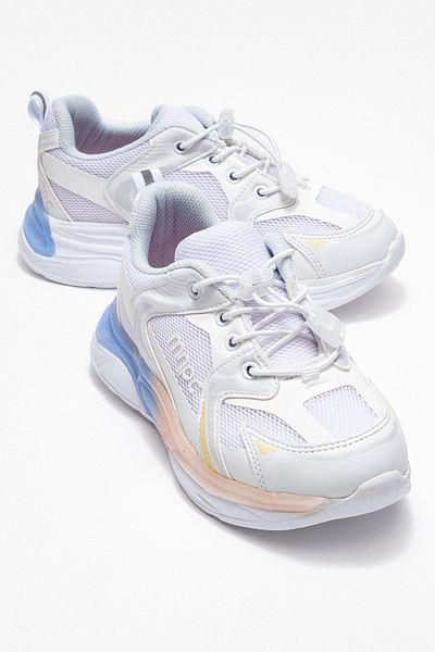 mnpc Girl's White Casual Sneakers
